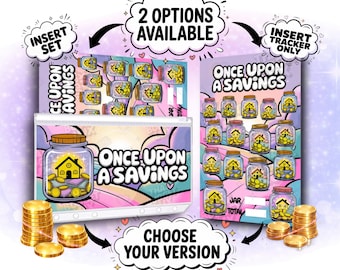 Once upon a Savings Challenge | A6 Cash Stuffing Budget Friendly A6