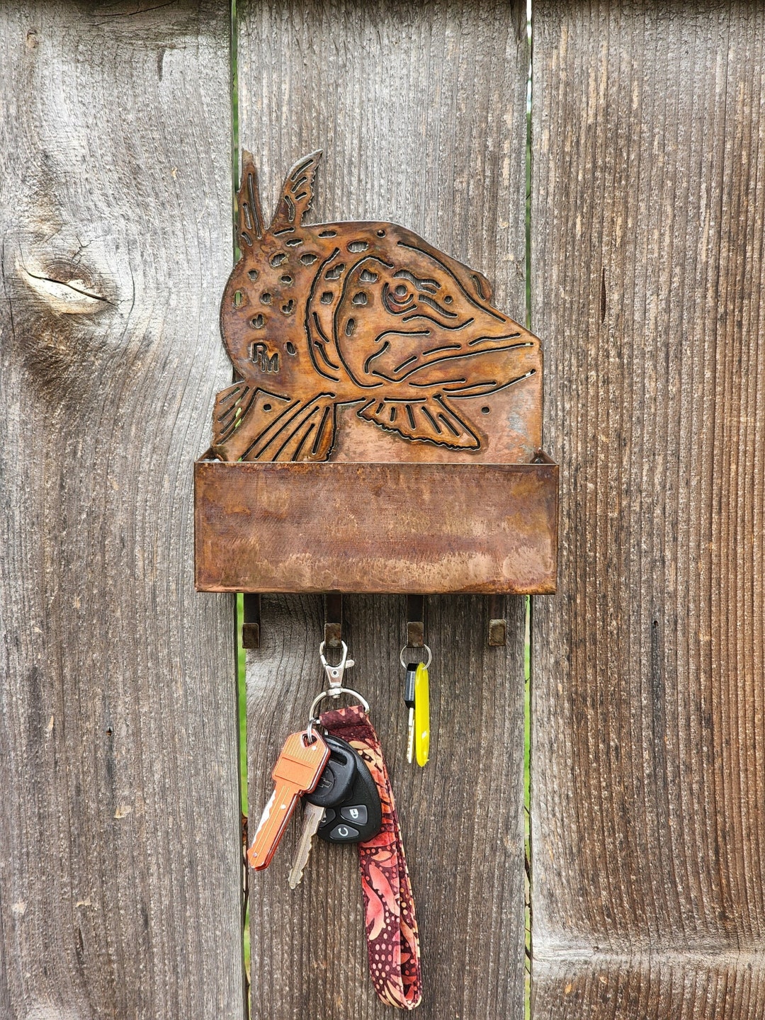 Pike Fish Key Holder for Wall / Custom Key Hook for Fish House Etsy