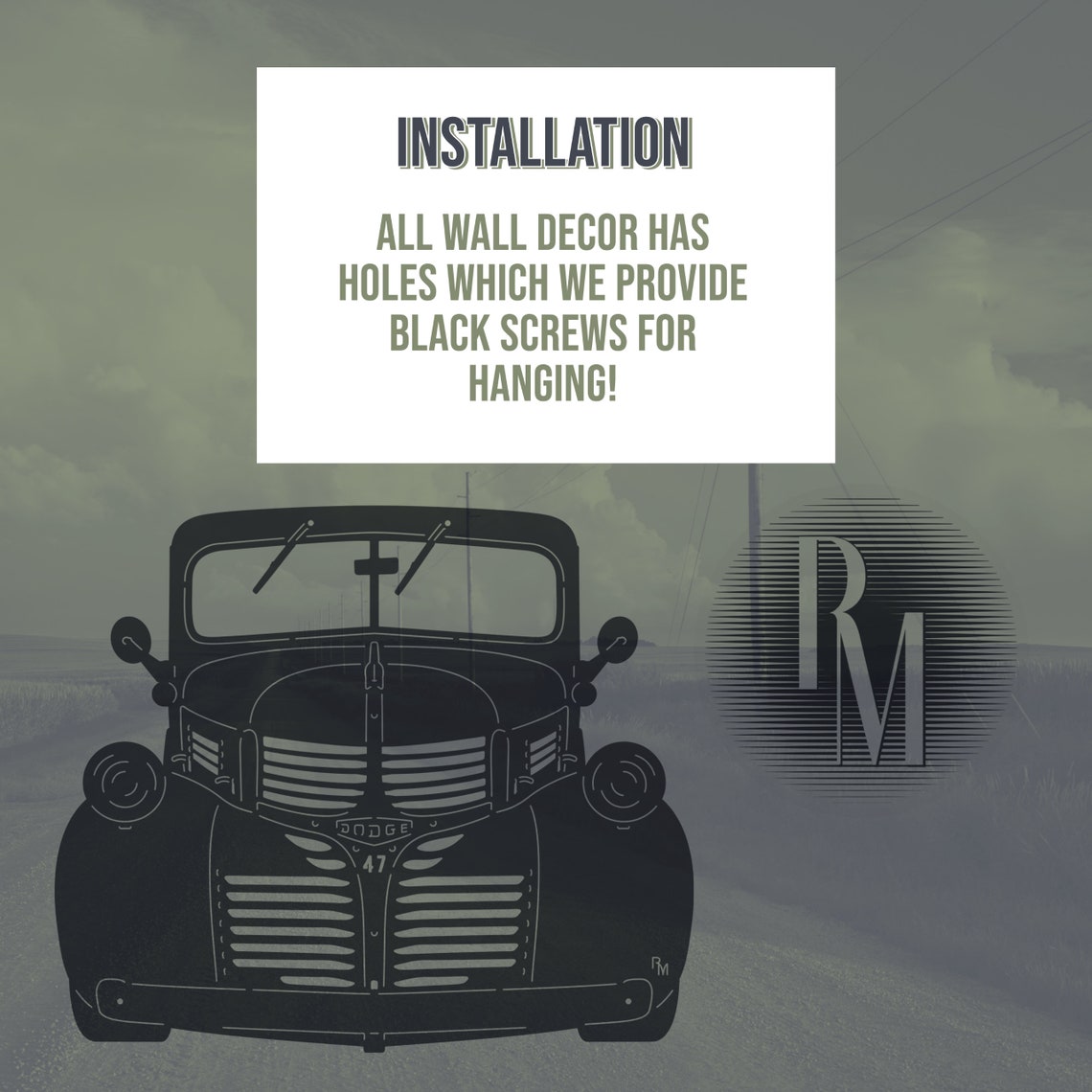 59 Apache Vintage Truck Wall Decor / Chevy Truck Nursery Decor Etsy