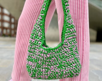 Crochet Handbag Pattern - Beginner-Friendly Step-by-Step (PDF PATTERN)