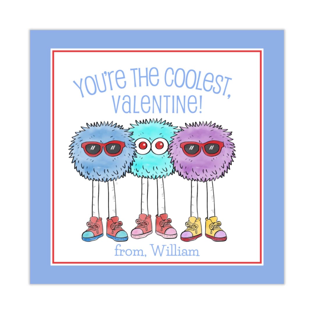 Printable Valentines Day Gift Tags for Kids | Classroom Valentine ...