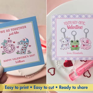 Printable Valentines Day Gift Tags for Kids | Classroom Valentine ...