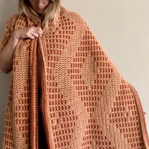 The Dreamweaver:crochet wrap,crochet shawl,crochet afghan,crochet blanket wrap,southwest wrap,oversized shawl,blanket shawl,extra large shaw