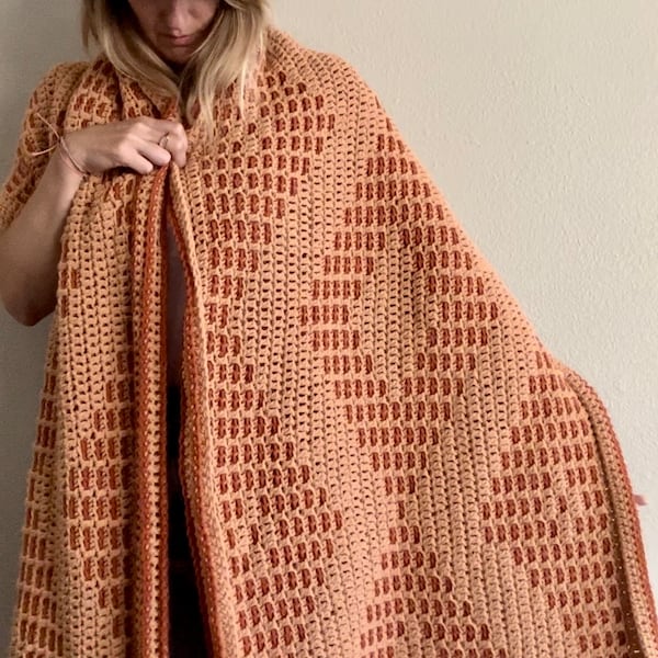 blanket shawl with sleeves