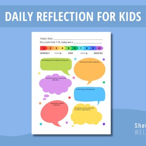 Dagelijkse reflectie voor kinderen, check-in geestelijke gezondheid, schoolbegeleider, inrichting therapiekantoor, rustgevende hoek, maatschappelijk werk, speltherapie, kind