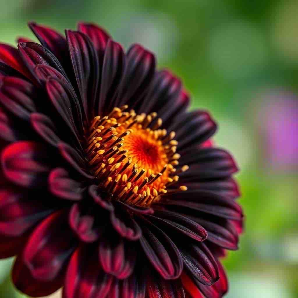 Dark Prince Zinnia Seeds: Distinct Black, Red, Purple Flowers - Etsy
