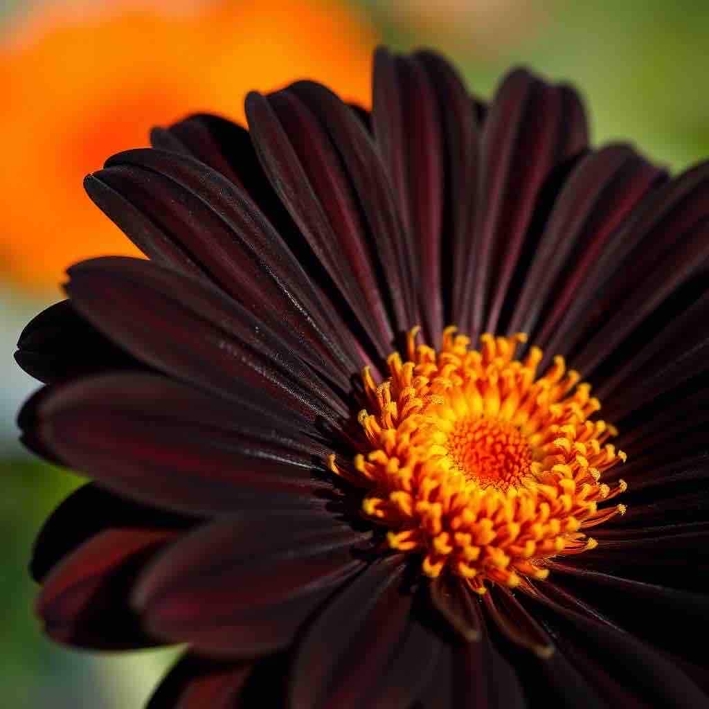 Dark Prince Zinnia Seeds: Distinct Black, Red, Purple Flowers - US