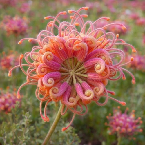 Passion Bee Flower Seeds: Purple Blooms, Attracts Pollinators