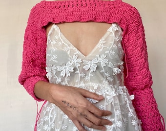 Meadow Muse haakpatroon bolero/bolero/mouwen