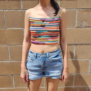 Get in Line Crochet Top Pattern