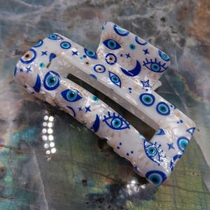 Evil Eye Barrette - Etsy display picture 2