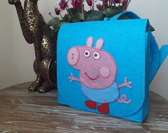 personalized peppa pig backpack