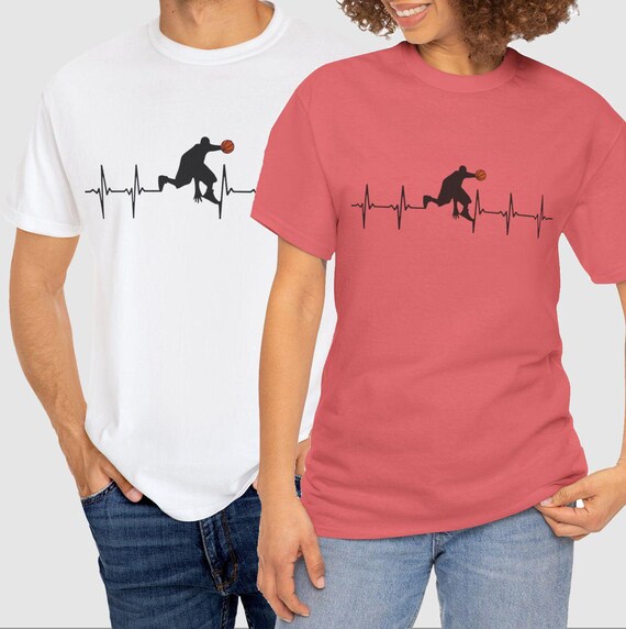 Heartbeat Basketball Shirt Best Basketball Player & Fantee Heartbeat Basketball Shirt Best Basketball Player & Fantee
