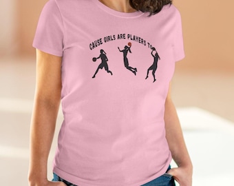 Girls Basketball T-Shirt – Women's Sports Graphic Tee