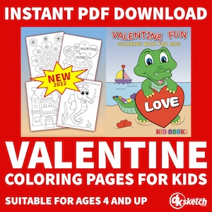 Valentine Coloring Pages For Kids