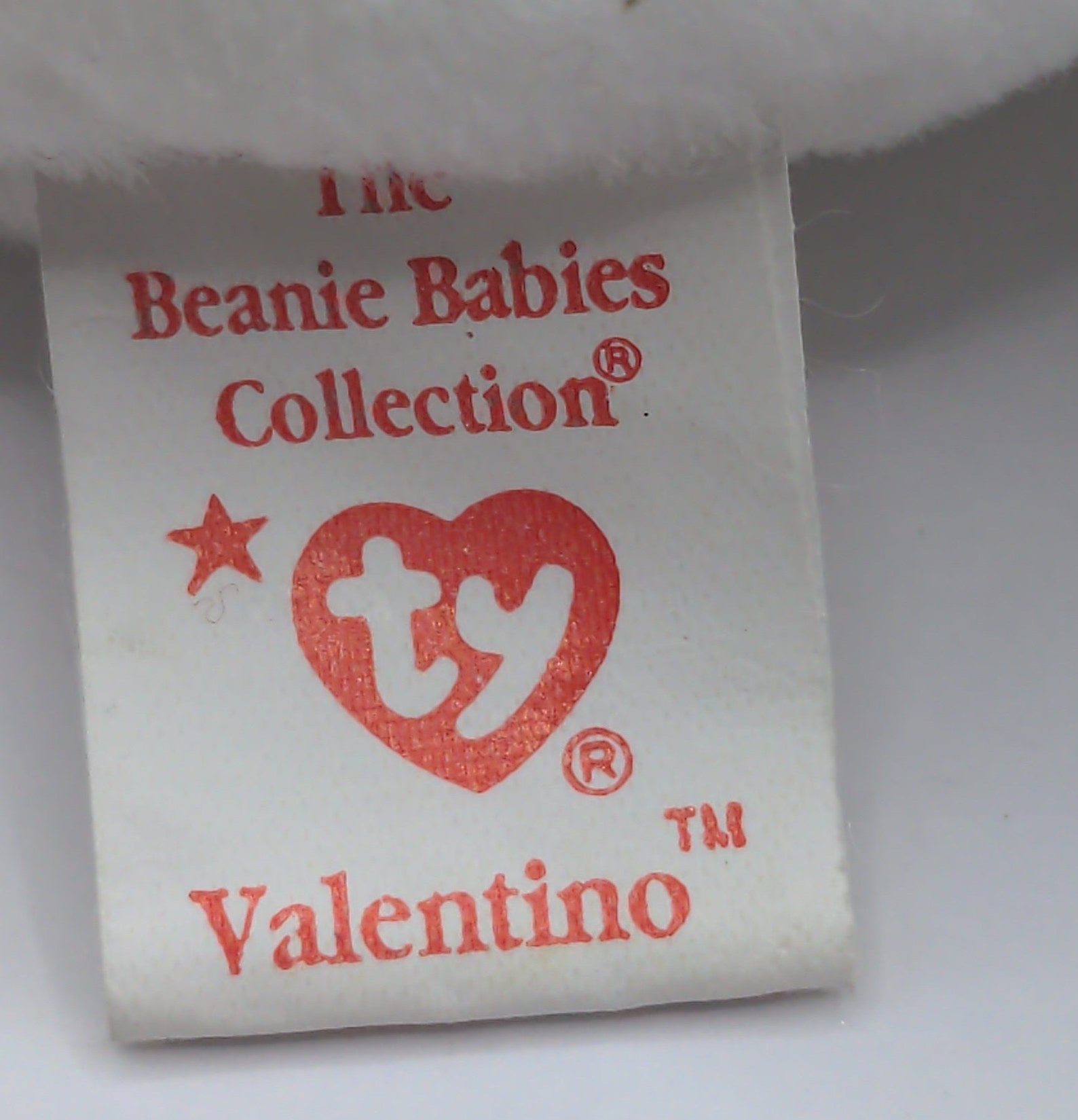 VALENTINO Valentine Bear 4058 Rare 1994 Ty Beanie Babies Tag - Etsy