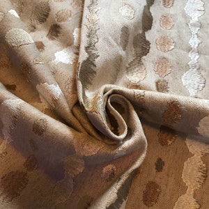 Designer Fabric Remnant Samples, Fat Quarters Squares, Crafts Sewing Quilting, Upholstery Seat Covers, Pillows Cushions, Embroidered, Beige