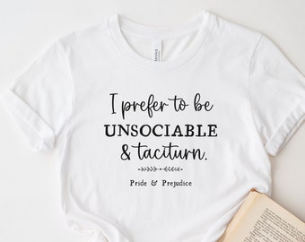 Unsociable And Taciturn Etsy France