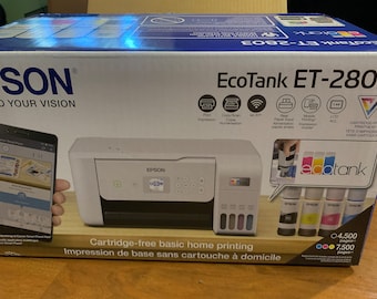 Kit de démarrage pour impression par sublimation : imprimante Ecotank, encre, papier et 5 découpes DIY