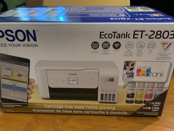 Sublimation Printing Starter Kit: Ecotank Printer, Ink, Paper & 5 DIY Blanks