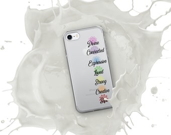 iPhone Case- Chakras/Inspirational/Colorful/Rainbow