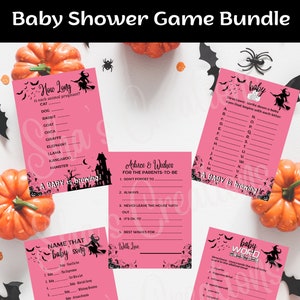 Baby is Brewing Baby Shower Game Bundle
