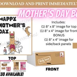Printable Mother&#39;s Day Box Labels