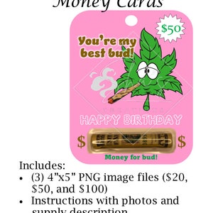 Printable Money Card