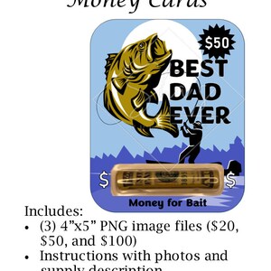 Printable Money Card