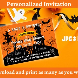 Baby is Brewing Invitation