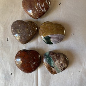 Ocean Jasper Hearts