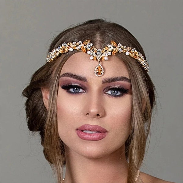 rhinestone headpiece