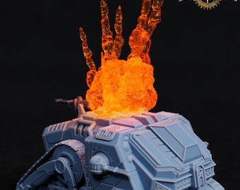 Explosion/Smoke FX | 3D Printed Resin Miniature | By Tablehammer