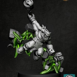 Weird Ork | Ork Weird Psyker | 3D Printed Resin Miniature | By Bulwark Gaming