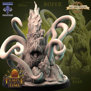 Roper | Temple Of Time | 3D Printed Resin Miniature | By Mammoth Factory