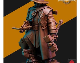 Imperial Witchslayer | 3D Printed Resin Miniature | By Red Pilgrim Miniatures