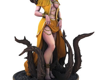 Yellow Cultist | D&D Villain  | 3D Printed Resin Miniature | By Astland 3D Studio