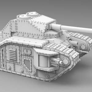 Mk5-1B Bullmastiff Tank Destroyer | 3D Printed Resin Miniature | By Anthony Salvaty