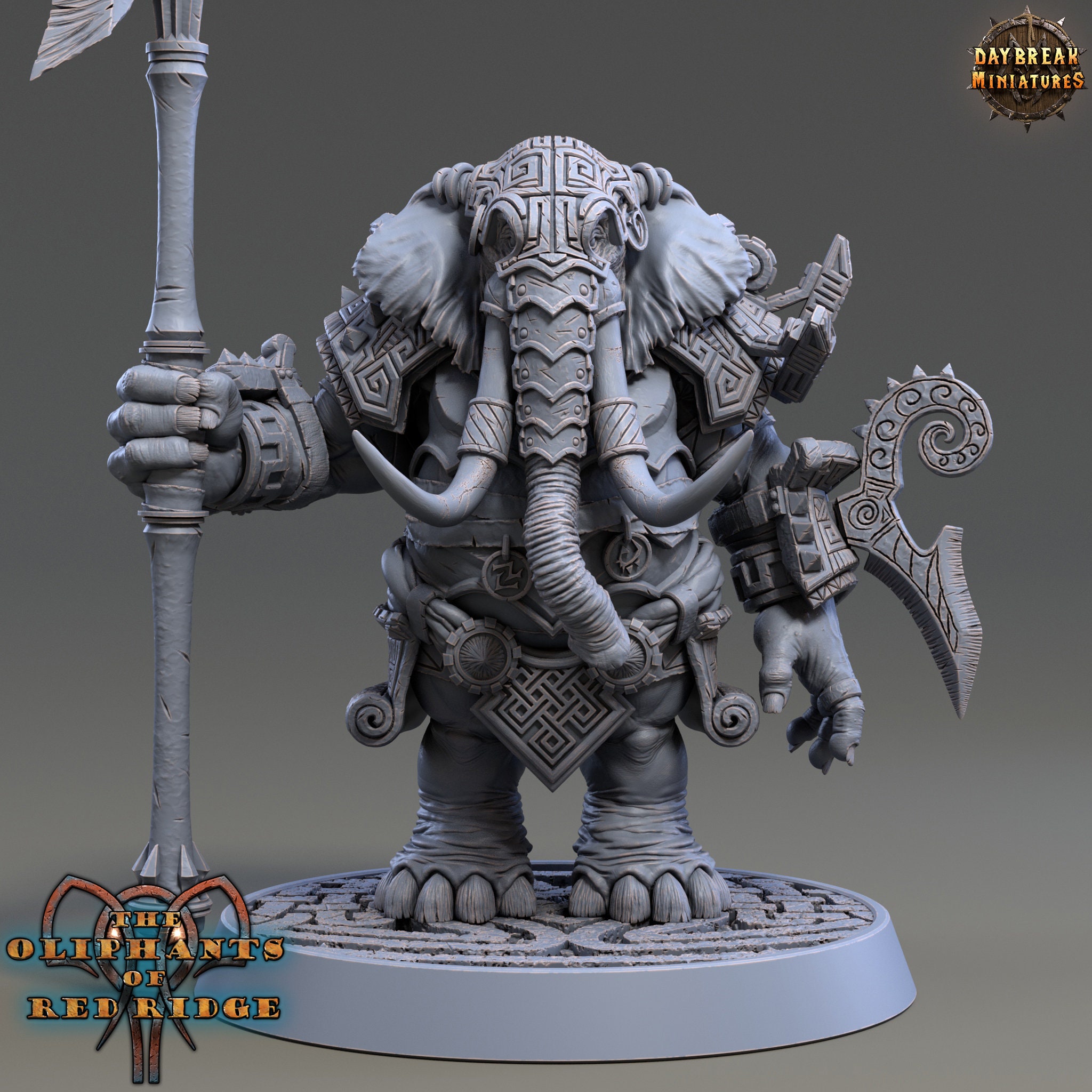 Death Reaper Iron Pharaohs 3D Printed Resin Miniature by 