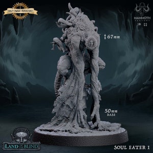 Soul Eaters | Land Of The Blind  | 3D Printed Resin Miniature | By Mammoth Factory