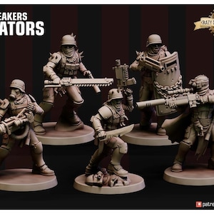 Oathbreaker Violators | 3D Printed Resin Miniature | By Red Pilgrim Miniatures
