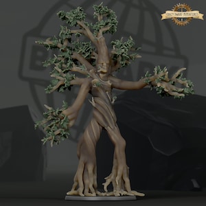 Leafolk | Fantasy Living Tree | 3D Printed Resin Miniature | By Bulwark Gaming