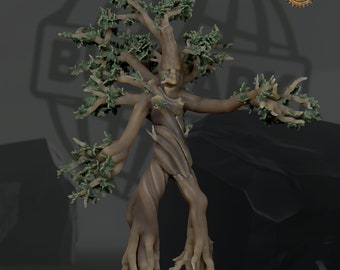Leafolk | Fantasy Living Tree | 3D Printed Resin Miniature | By Bulwark Gaming