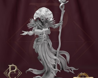 Príncipe Demonio del Destino / El Hechicero / Demonios del Caos / Miniatura de resina impresa en 3D / Por Parasite Collectables