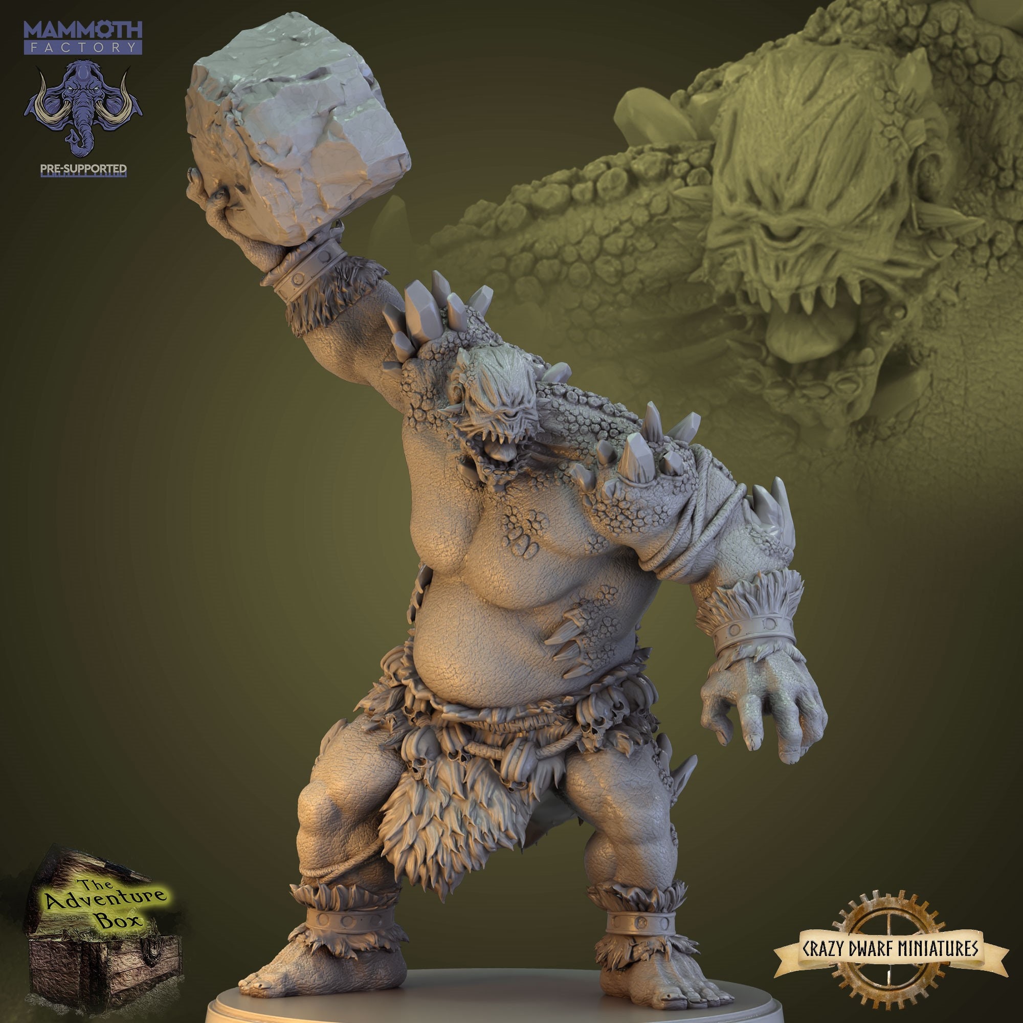 D&D Cyclops | Dungeons and Dragons | Thunderpeak Cyclops | 28mm