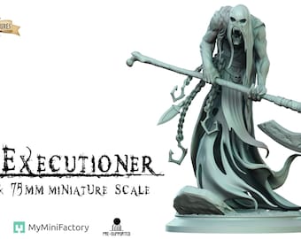 Il boia / Faraoni non morti / Miniatura da 28 mm/32 mm / Di Crab Miniatures