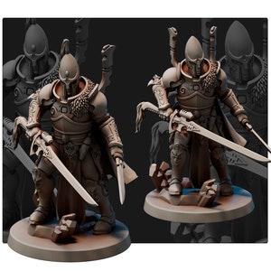 Starwatcher Foregoer | Weltall Elfe | 3D Gedruckte Harz Miniatur | Von Red Pilgrim Miniatures
