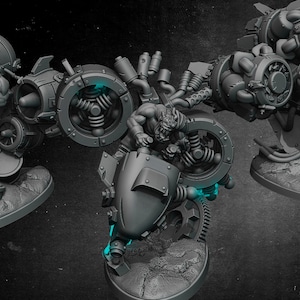 Ork Speedas | Space Orks | 3D Printed Resin Miniature | By Bulwark Gaming