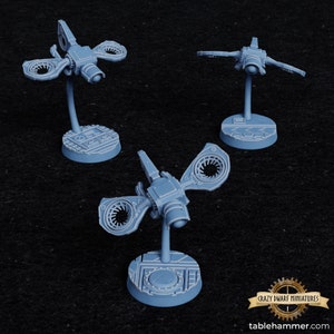 Dragonflies - Recon Drones | Accell Union | 3D Printed Resin Miniature | By Tablehammer