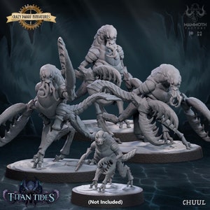 Chuul | Titan Tides | 3D Printed Resin Miniature | By Mammoth Factory